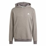 Httetrje til Mnd Adidas Seasonal Essentials Melange Hoodie Brun Beige #1