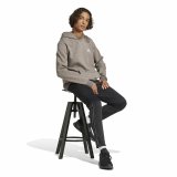 Httetrje til Mnd Adidas Seasonal Essentials Melange Hoodie Brun Beige #4