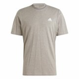 Kortrmet T-shirt til Mnd Adidas Seasonal Essentials Brun Lysegr #1