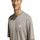 Kortrmet T-shirt til Mnd Adidas Seasonal Essentials Brun Lysegr #5