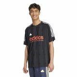 Kortrmet T-shirt til Mnd Adidas House Of Tiro Jacquard Jersey Sort #3