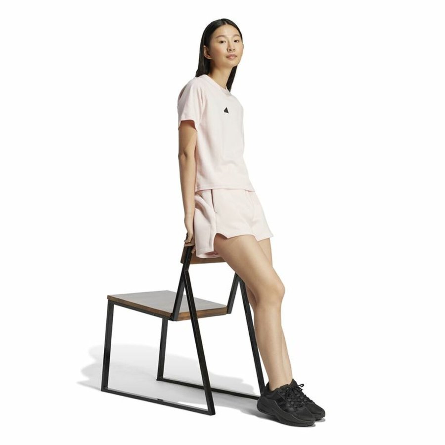 Kortrmet T-shirt til Kvinder Adidas Z.N.E. (XL) #4