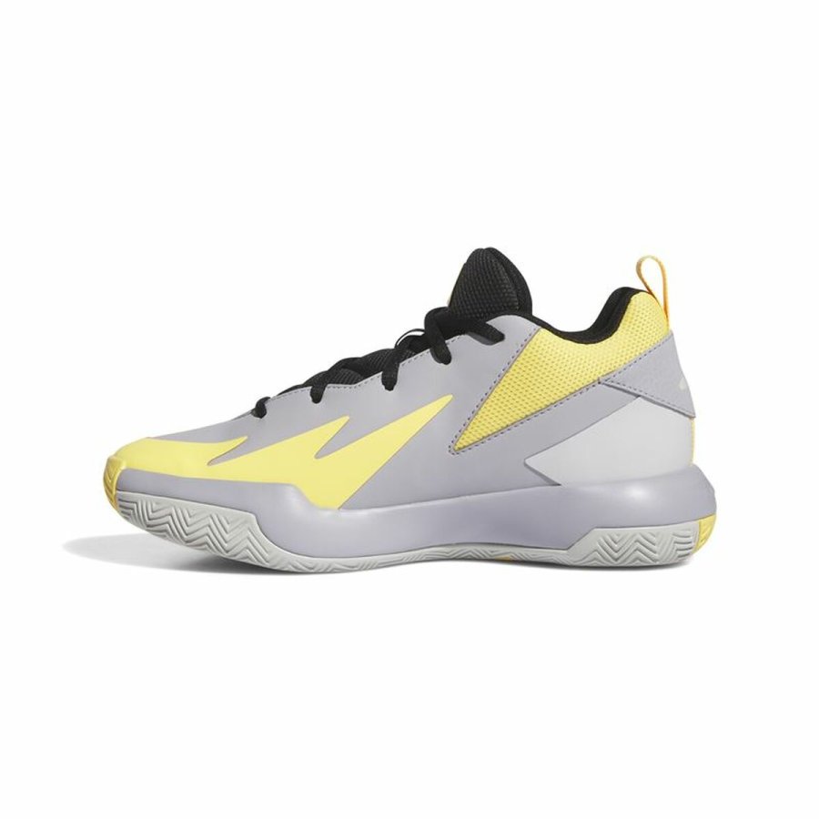 Basketballsko til brn Adidas Cross Em Up Select Mid Gul Gr #2