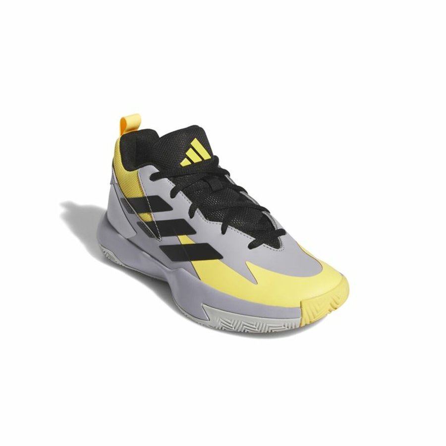 Basketballsko til brn Adidas Cross Em Up Select Mid Gul Gr #5
