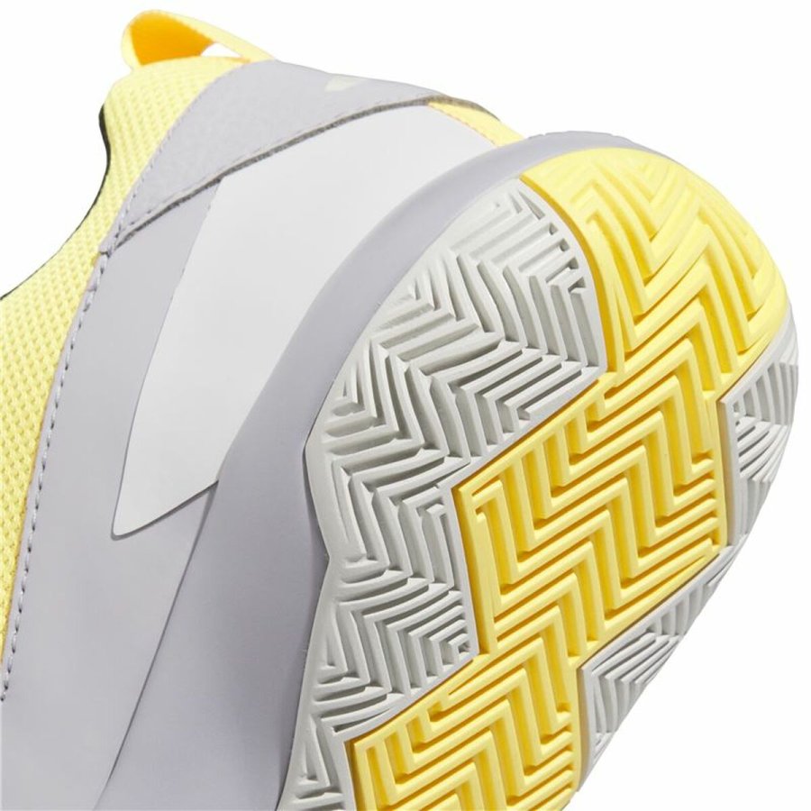 Basketballsko til brn Adidas Cross Em Up Select Mid Gul Gr #7