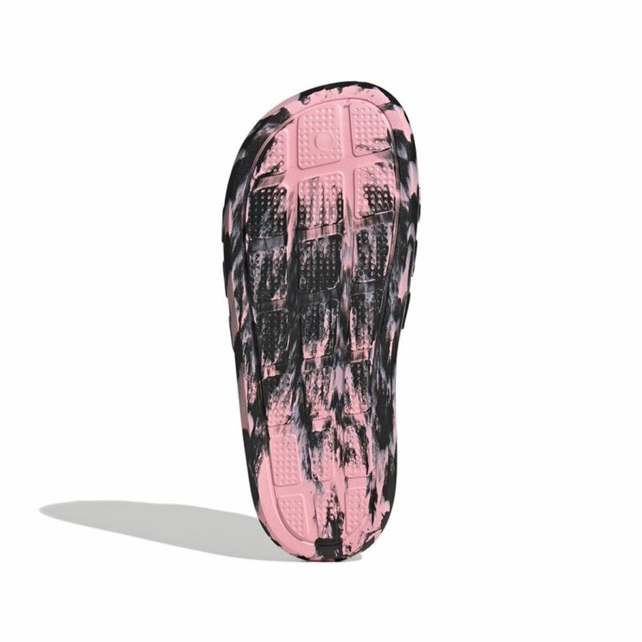 Klipklappere til mnd Adidas Adilette Flow Sort Pink #3