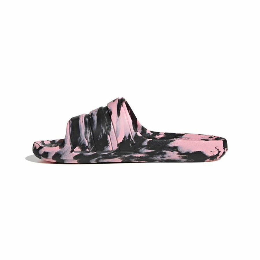 Klipklappere til mnd Adidas Adilette Flow Sort Pink #4