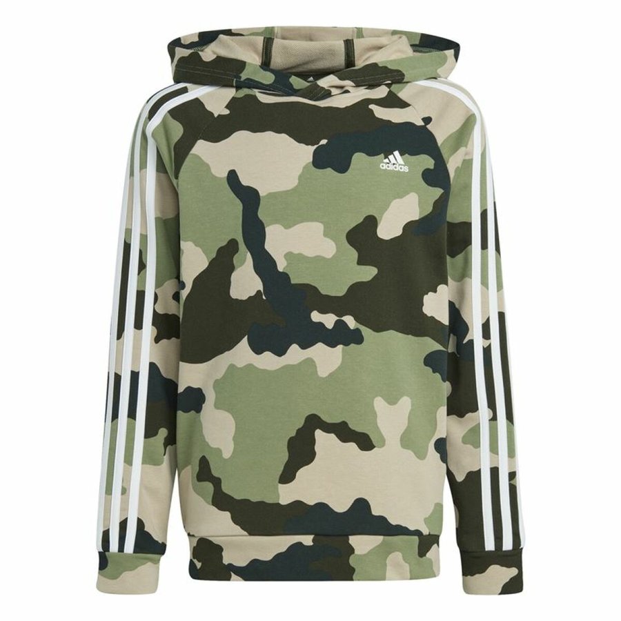 Unisex H�ttetr�je Adidas Essentials Multifarvet Camouflage #1