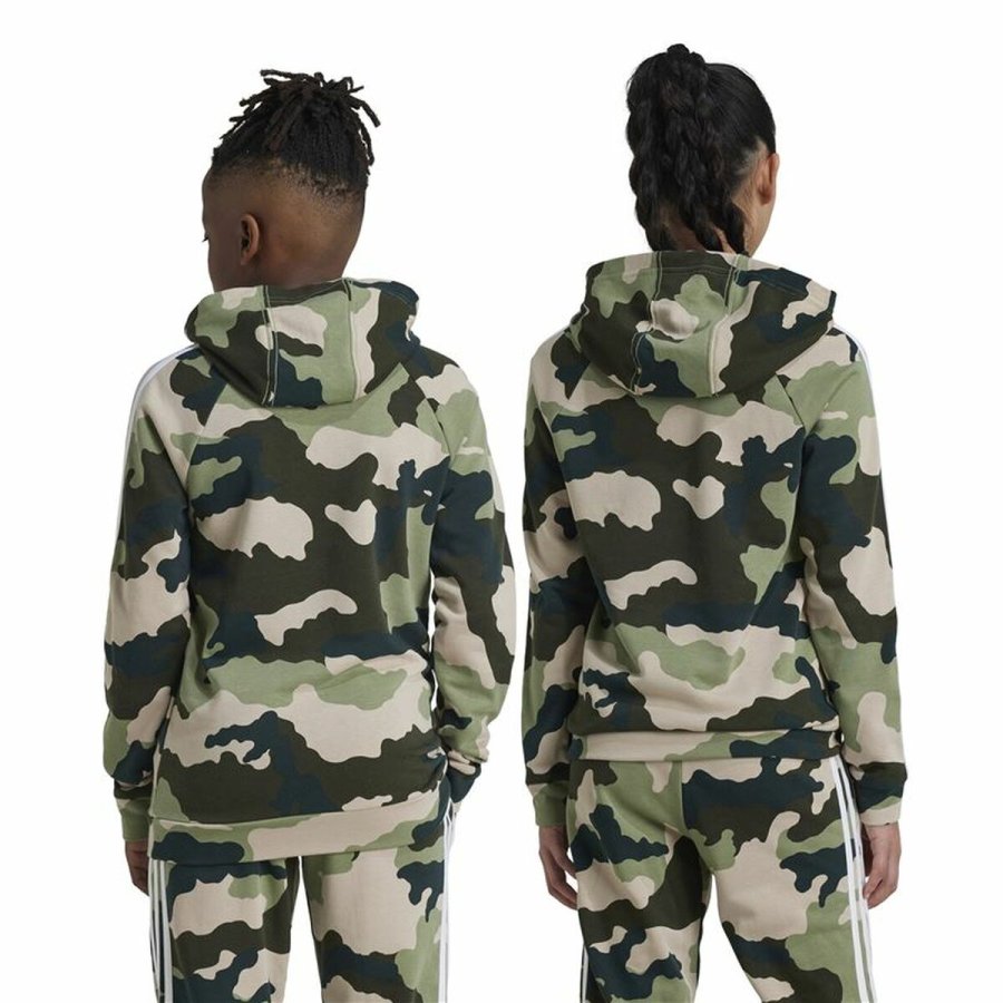 Unisex H�ttetr�je Adidas Essentials Multifarvet Camouflage #3