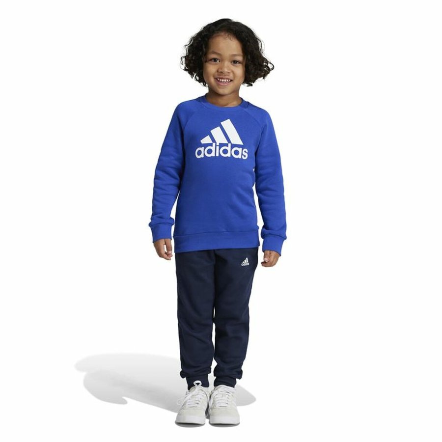 Trningsdragt til brn Adidas Essentials Bl #4