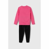 Trningsdragt til brn Adidas Essentials Sort Pink #2