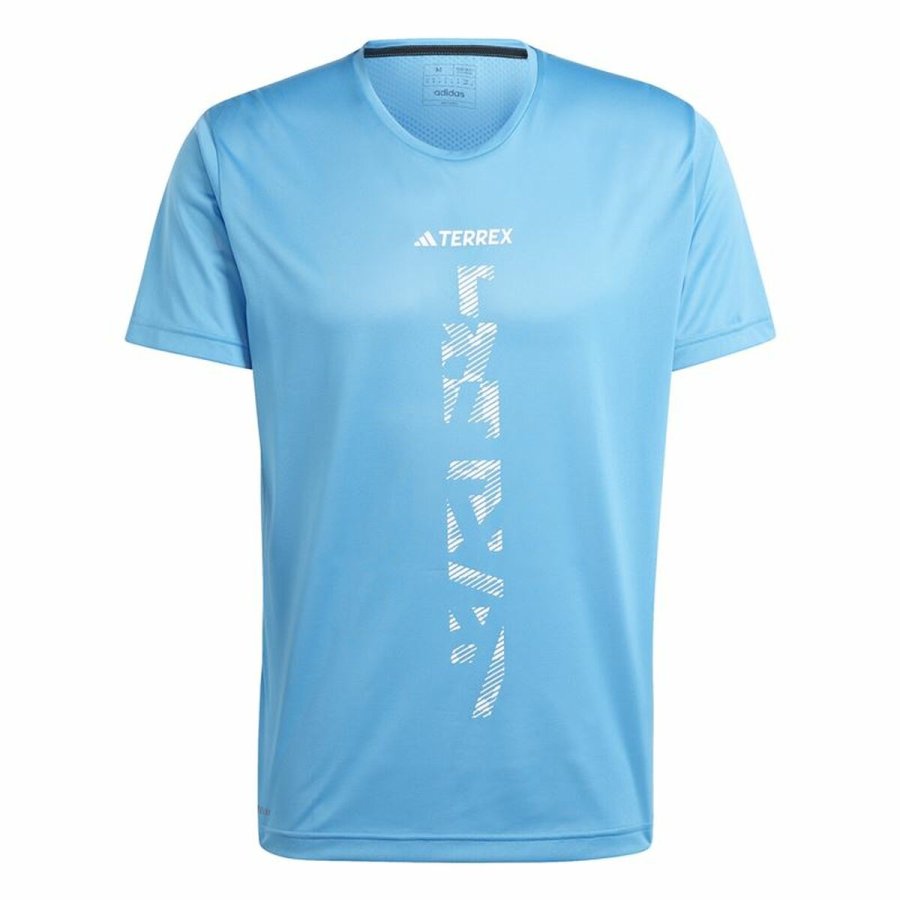 Kortrmet T-shirt til Mnd Adidas Terrex Agravic Bl #1