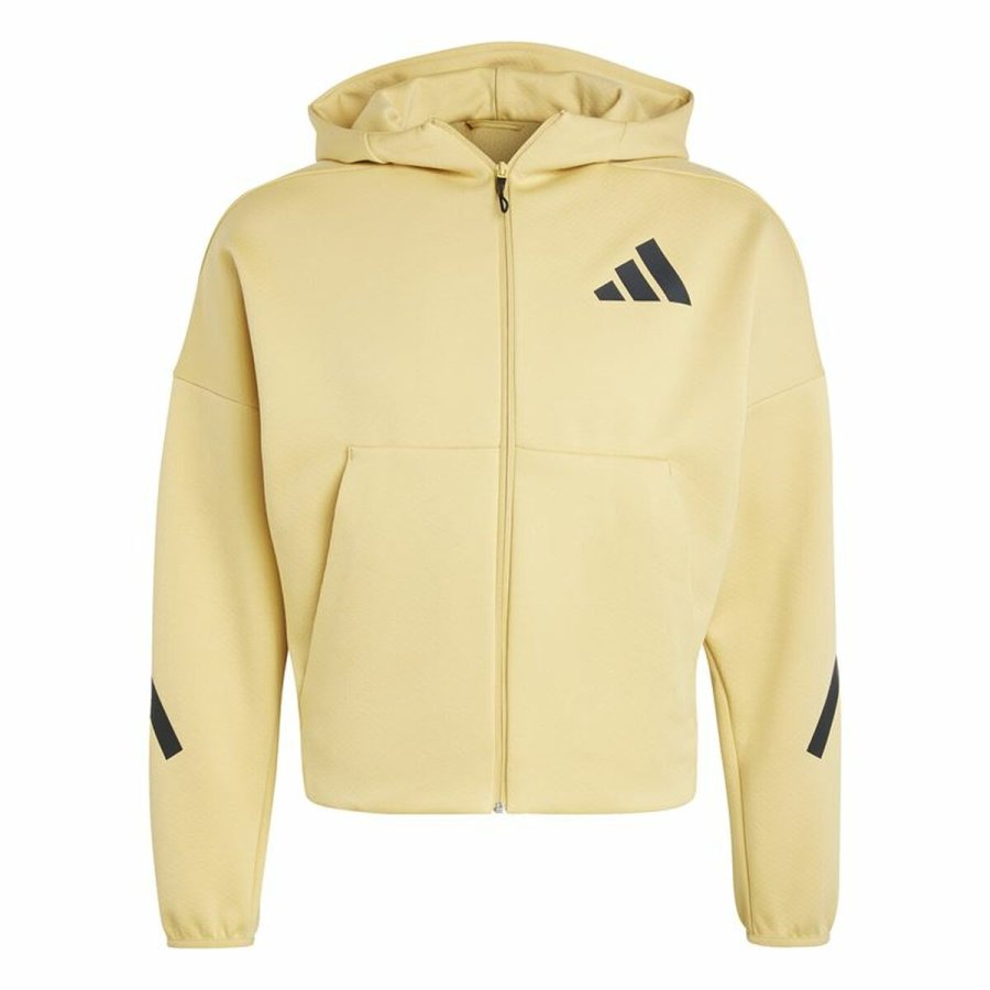 Sportsjakke til damer Adidas Z.N.E. Gul #1