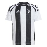 Kort�rmet fodboldtr�je til b�rn Adidas Juventus 24/25 Home Sort #1