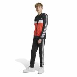 Trningsdragt til kvinder Adidas Tiberio 3-Stripes Colorblock Fleece Sort Rd #4