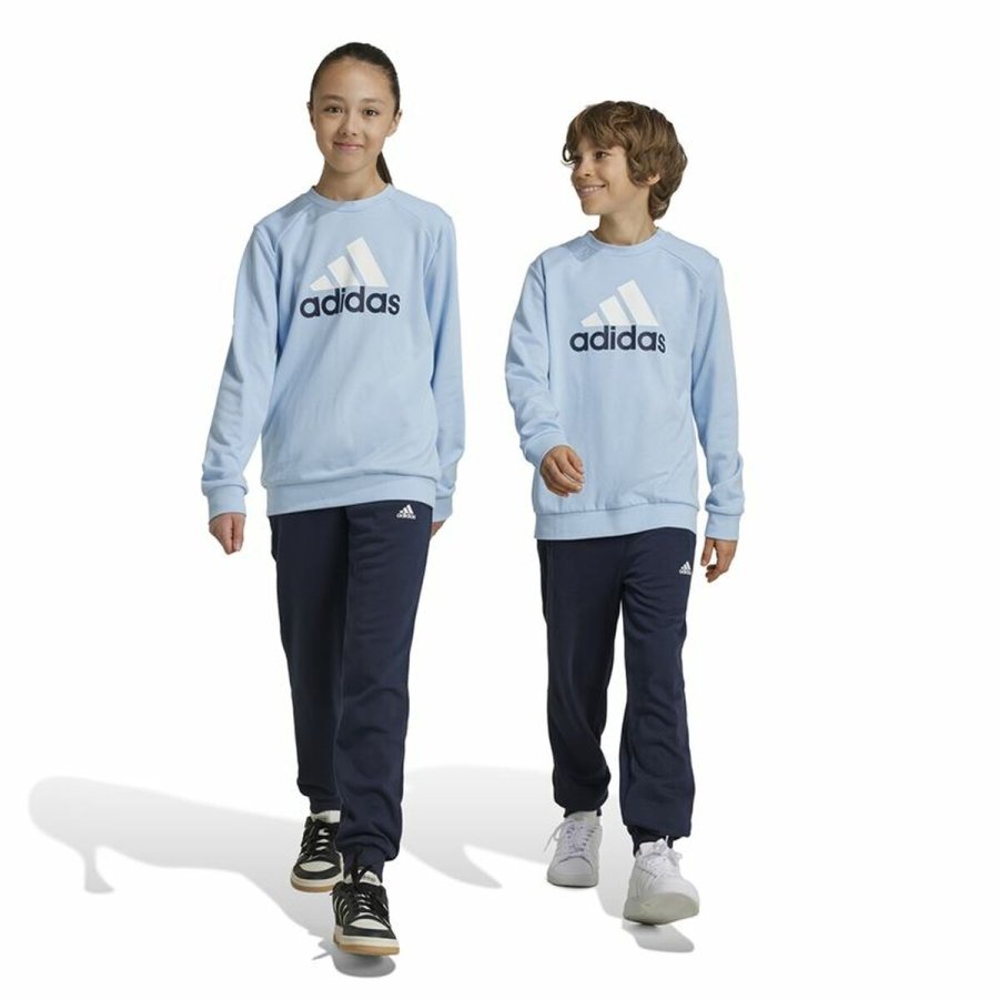 Trningsdragt til brn Adidas Essentials Bl #4
