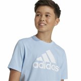 Unisex Kortrmet T-shirt Adidas Essentials Bl Himmelbl #3
