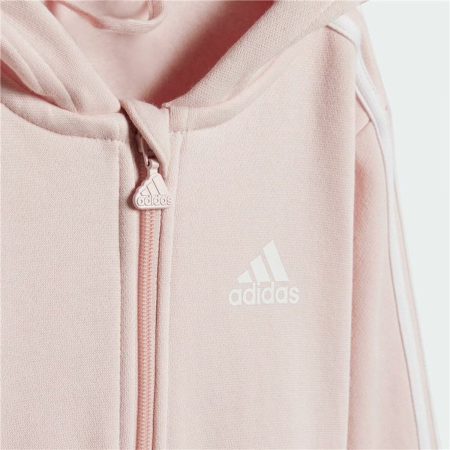 Trningsdragt til brn Adidas Essentials Pink #3