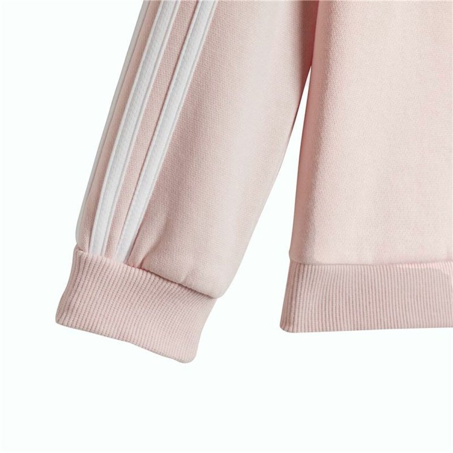 Trningsdragt til brn Adidas Essentials Pink #4