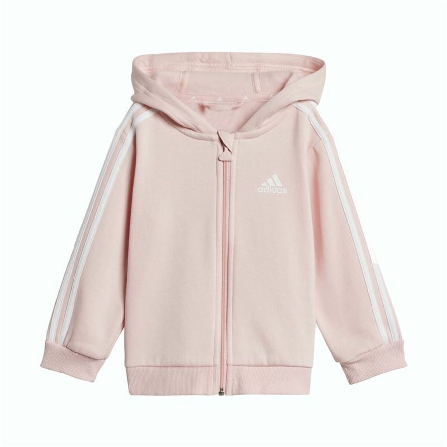 Trningsdragt til brn Adidas Essentials Pink #7