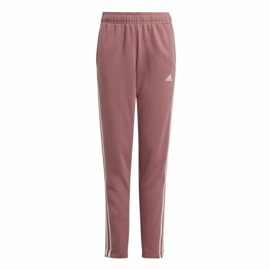 Trningsdragt til brn Adidas Tiberio 3-Stripes Colorblock Fleece Pink #3
