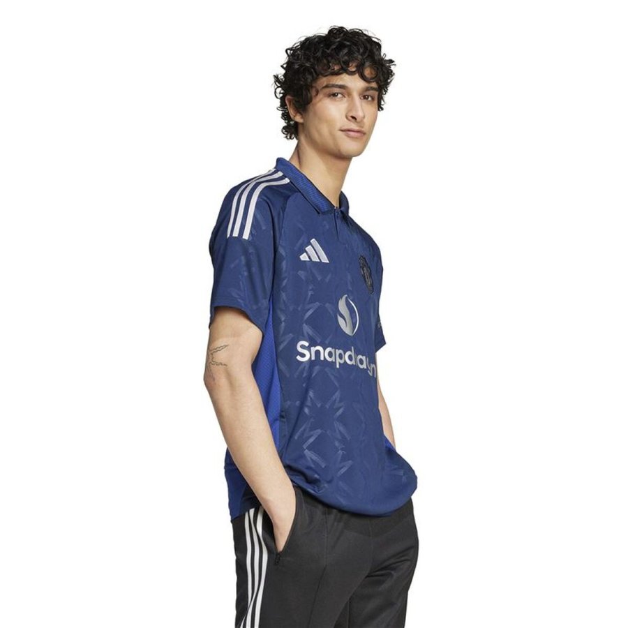 Kort�rmet fodboldtr�je til m�nd Adidas Manchester United 24/25 Away #5