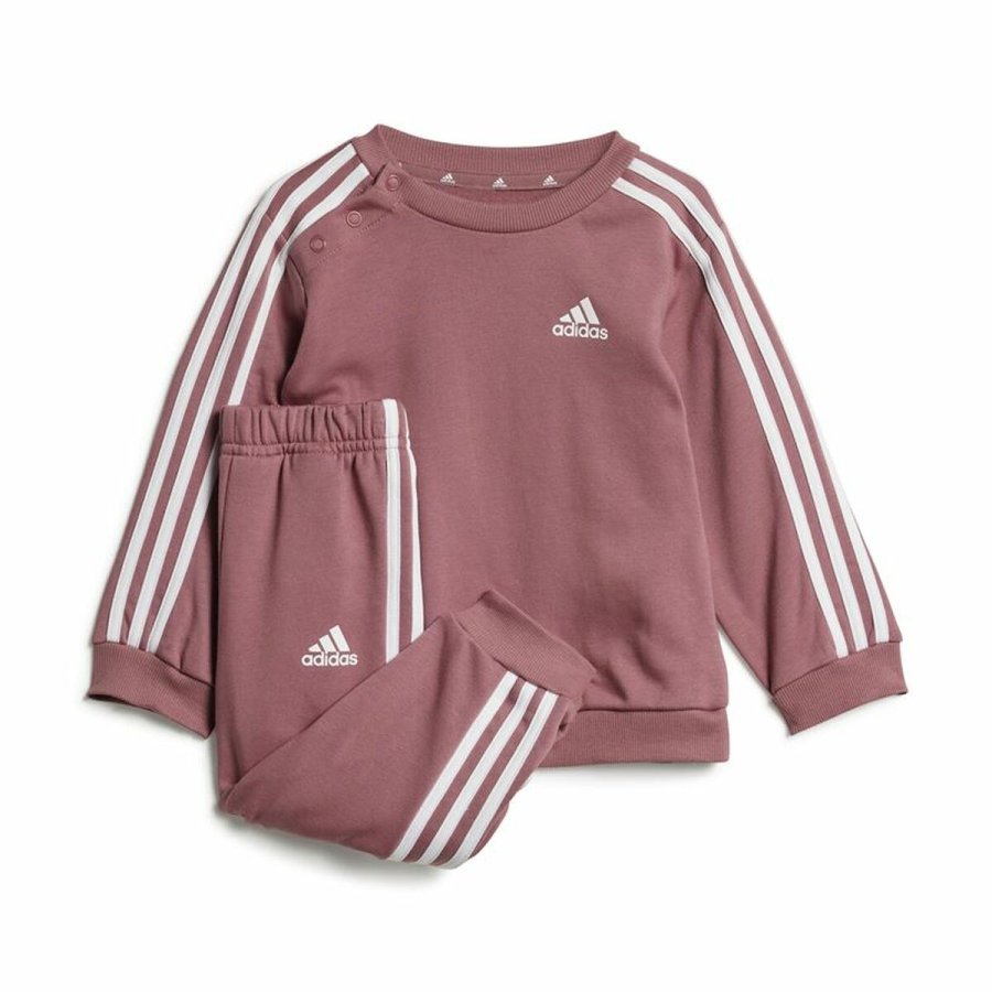 Trningsdragt til brn Adidas Essentials Pink #1