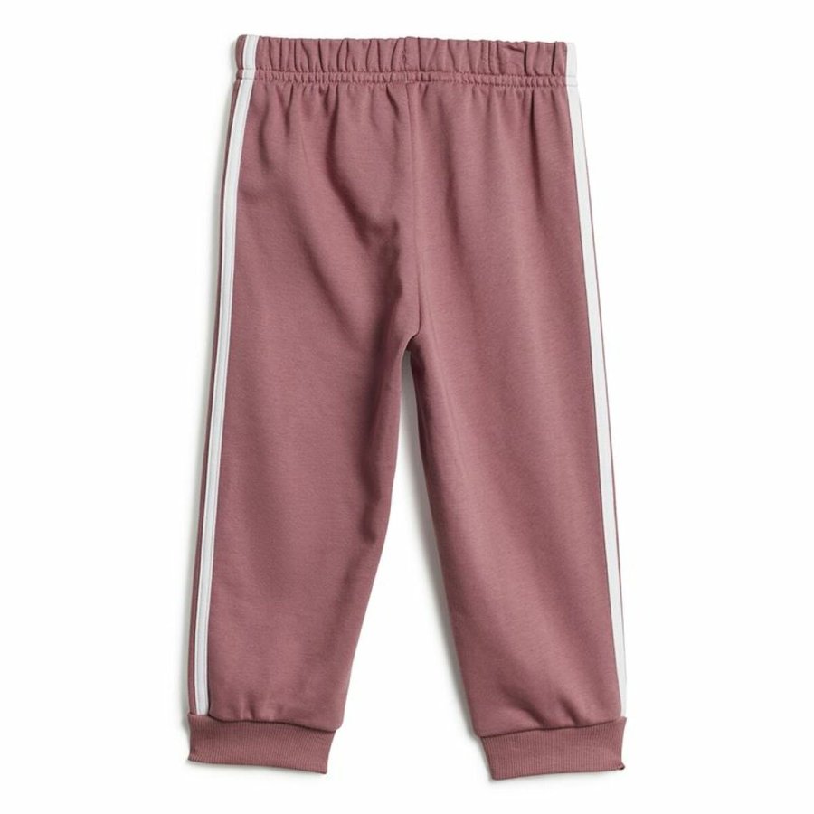 Trningsdragt til brn Adidas Essentials Pink #5