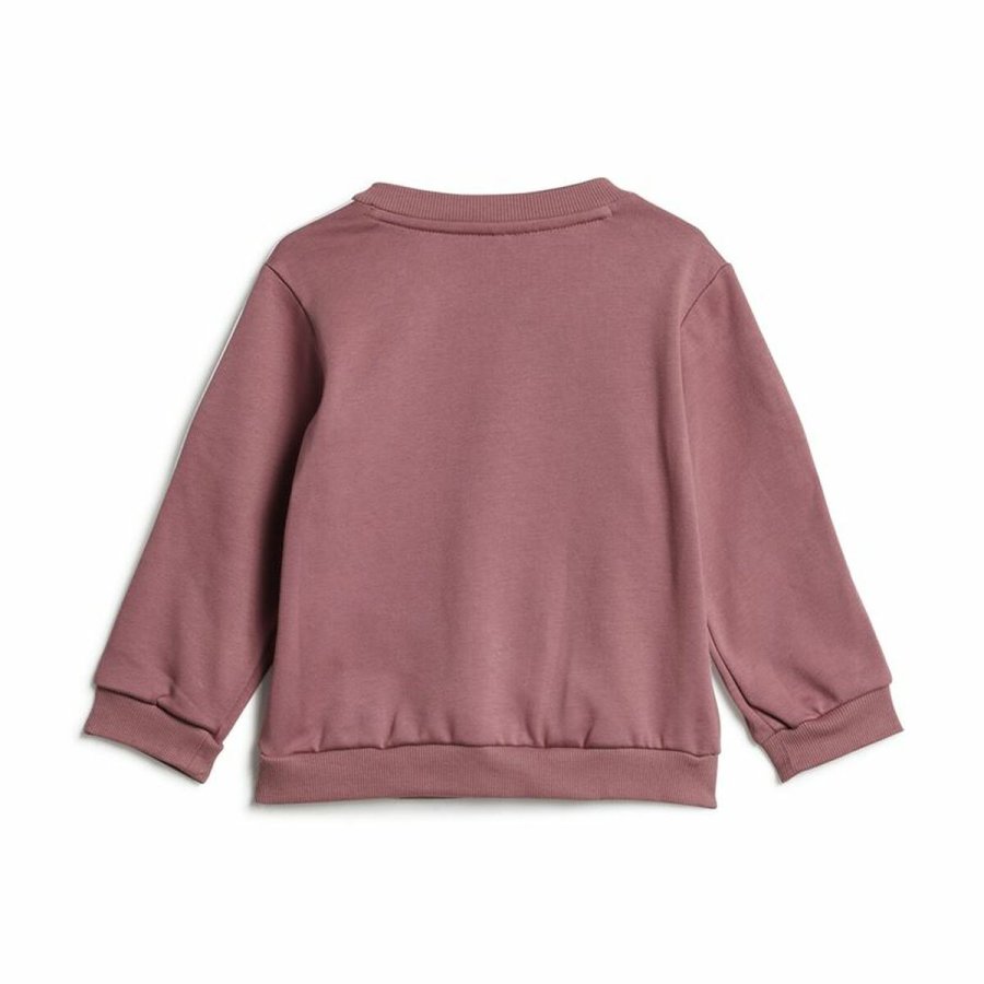 Trningsdragt til brn Adidas Essentials Pink #6