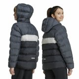 Sportsjakke til brn Adidas Cazadora Synthetic Down Infantil Sort Gr #3