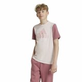 B�rne Kort�rmet T-shirt Adidas Essentials Big Logo Colorblock #2