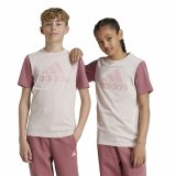 B�rne Kort�rmet T-shirt Adidas Essentials Big Logo Colorblock #3