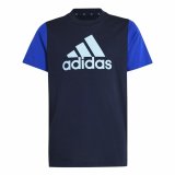 Kortrmet T-shirt til Brn Adidas Essentials Bl #1