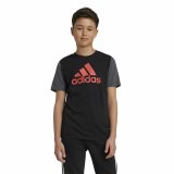 Unisex Kortrmet T-shirt Adidas Essentials Sort #2