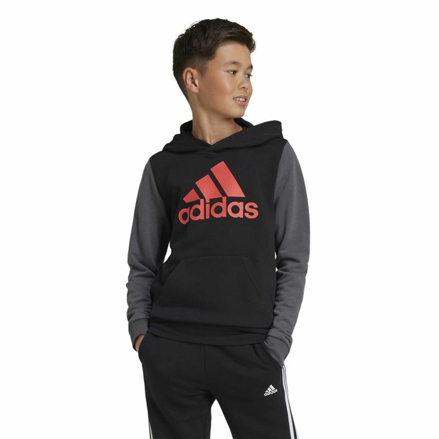 Sweatshirt med htte til piger Adidas Essentials Gr #2