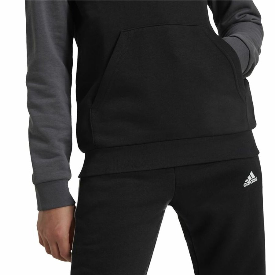 Sweatshirt med htte til piger Adidas Essentials Gr #6