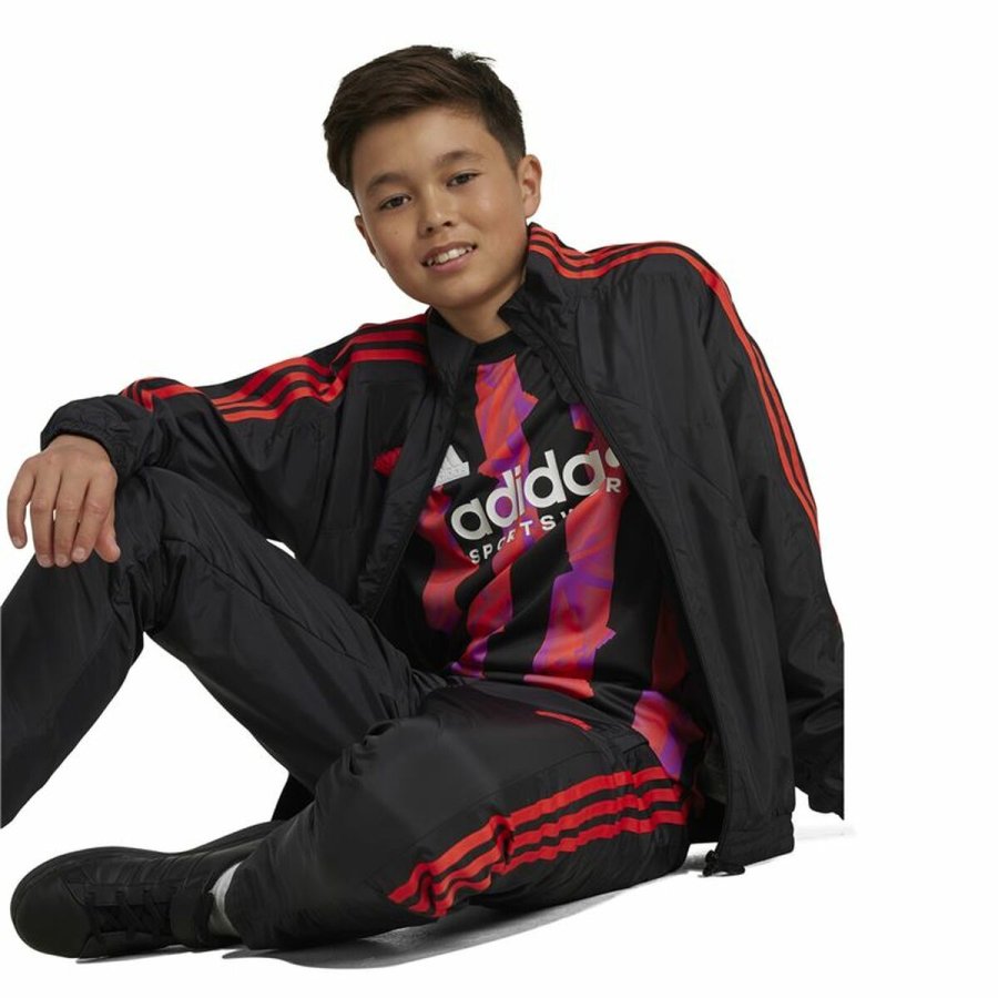 Sweaters uden Htte Adidas Tiro Woven Tracktop Sort #2