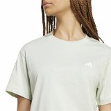 Kortrmet T-shirt til Kvinder Adidas Essentials Small Logo Grn #5