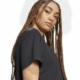 Kortrmet T-shirt til Kvinder Adidas Essentials Sort #5