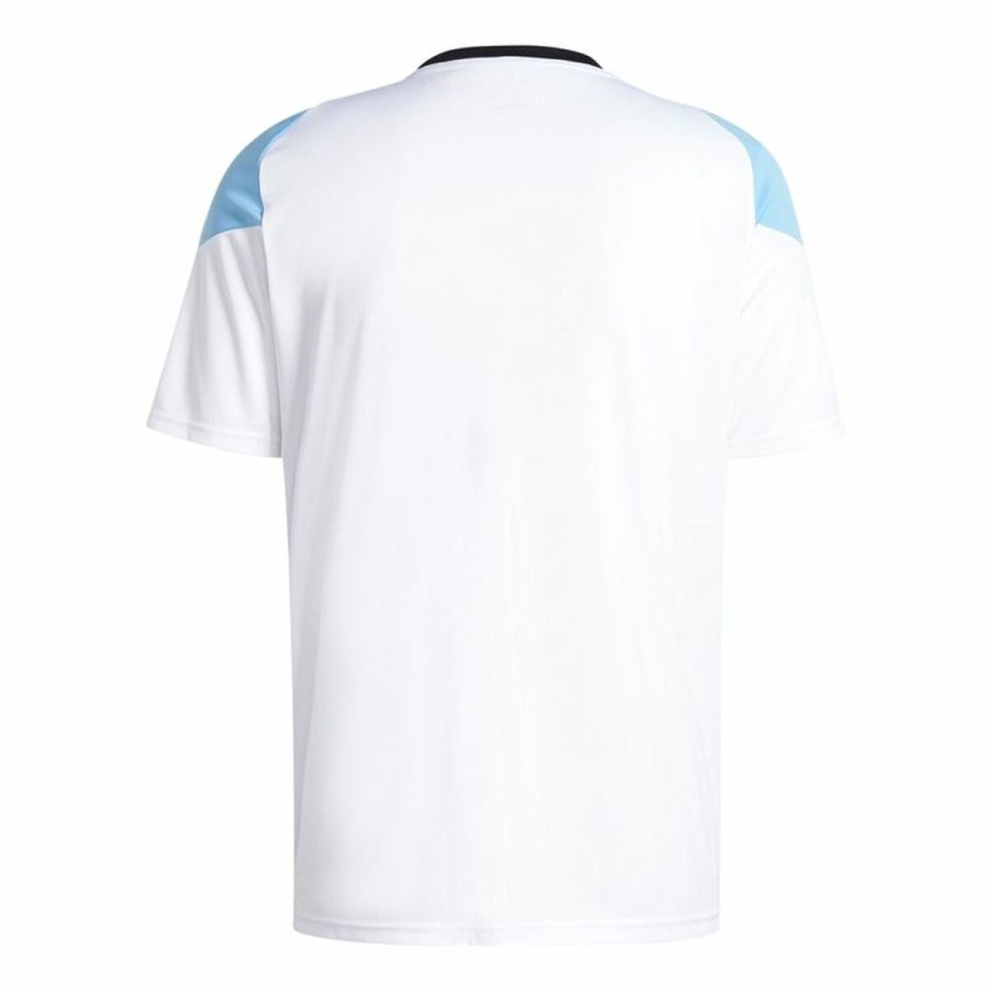 Fodboldtrje Adidas Messi Training Jersey Hvid Bl #2