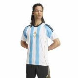 Fodboldtrje Adidas Messi Training Jersey Hvid Bl #3