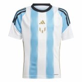 Fodboldtrje Adidas Messi Training Bl Hvid #1