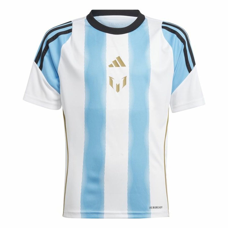 Fodboldtrje Adidas Messi Training Bl Hvid #1
