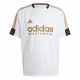 Kortrmet T-shirt til Mnd Adidas House Of Tiro Nations Pack Hvid #1
