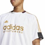 Kortrmet T-shirt til Mnd Adidas House Of Tiro Nations Pack Hvid #4