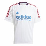 Kortrmet T-shirt til Mnd Adidas Tiro Nations Pack Hvid #1