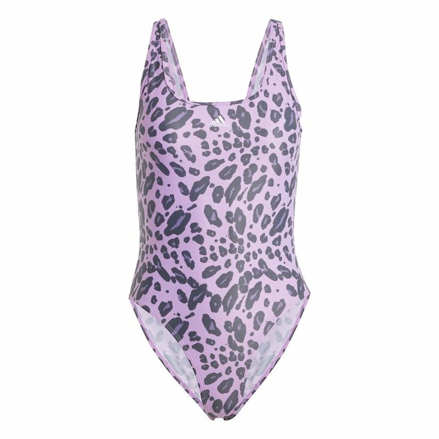 Badetj til Kvinder Adidas Essentials Animal Print Pink #1