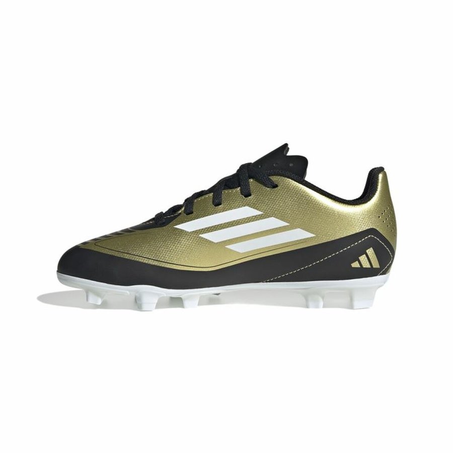 Fodboldstvler til brn Adidas F50 Club Messi Hvid Gylden #4