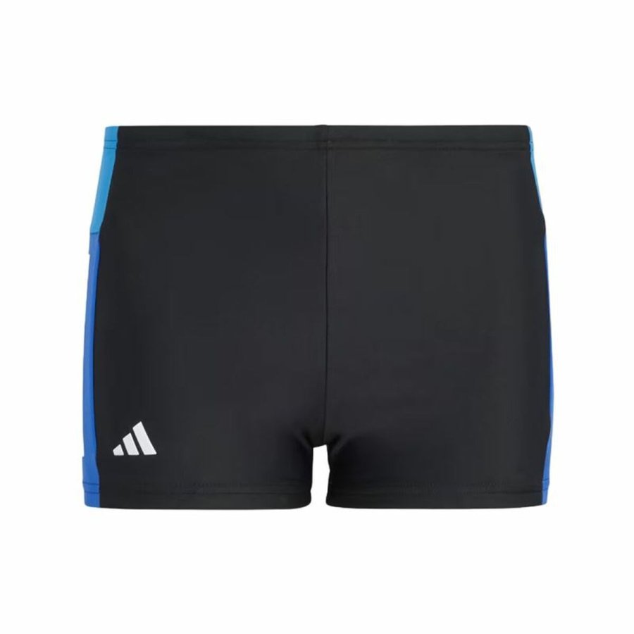 Badetj til Brn Adidas Colorblock 3-Stripes Sort #1