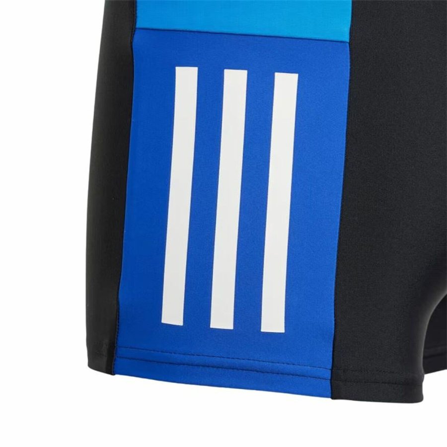 Badetj til Brn Adidas Colorblock 3-Stripes Sort #4